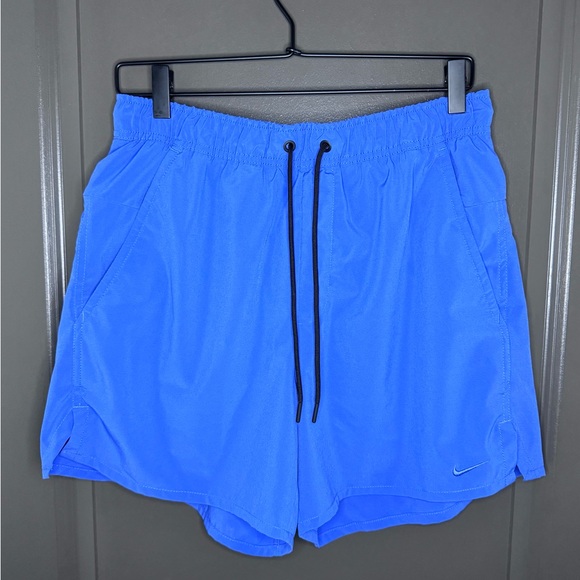 🔥 Nike Unlimited Dri-FIT 5" Unlined Versatile Shorts | M | Comet Blue/Black - Picture 9 of 14